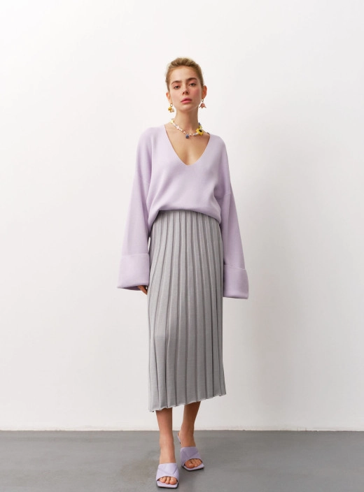 Skirt Long gray