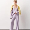 Costume Windy-Fly with jumper and flared trousers lavender