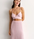 Cross-Ariel costume with top and skirt pink
