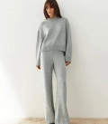 Sweater with cuffs Nidea gray