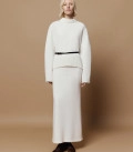 Sweater with cuffs Nidea milk