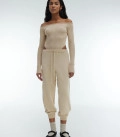 Stacey Jogger Pants cream