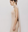 A set of a midi dress with sleeves transformers Duet cream