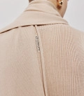A set of a midi dress with sleeves transformers Duet cream
