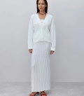 Lorin button-up cardigan milk