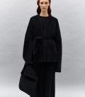 Сумка клатч из пушистой пряжи Soft Clutch черная
