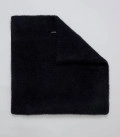 Сумка клатч из пушистой пряжи Soft Clutch черная