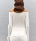 Nude-Longi: suit with trousers and top milk