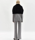 Endless: sweater and straight-leg pants set gray