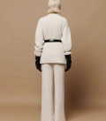 Endless: sweater and straight-leg pants set light beige