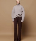 Monte High-Neck sweater gray
