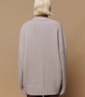Monte High-Neck sweater gray