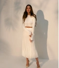 Skirt corrugated maxi milk