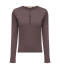 Jane set with flared trousers and jumper cappuccino