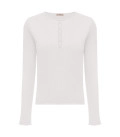 Jane set with flared trousers and jumper milk