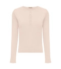 Jane set with flared trousers and jumper ivory