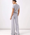 Jane-Moss trouser set with T-shirt gray