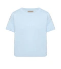 Moss-Liora T-shirt and skirt suit blue