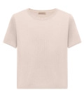 Jane-Moss trouser set with T-shirt ivory