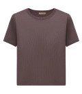 Jane-Moss trouser set with T-shirt cappuccino