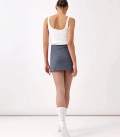 Linda tank top with contrast trim Milk