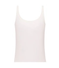 Linda tank top with contrast trim Milk