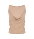 Draped top Luna beige