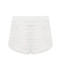 Openwork suit with jumper and shorts Maris milk