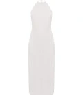 Openwork dress with an open back Leya milk