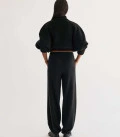 Брюки из хлопка Alva черные
