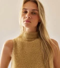 Топ из мягкой пряжи Eira карамель