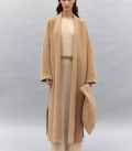 Long cardigan coat Bella caramel