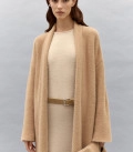 Long cardigan coat Bella caramel