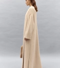 Long cardigan coat Bella beige