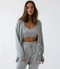 Mini top tank top gray